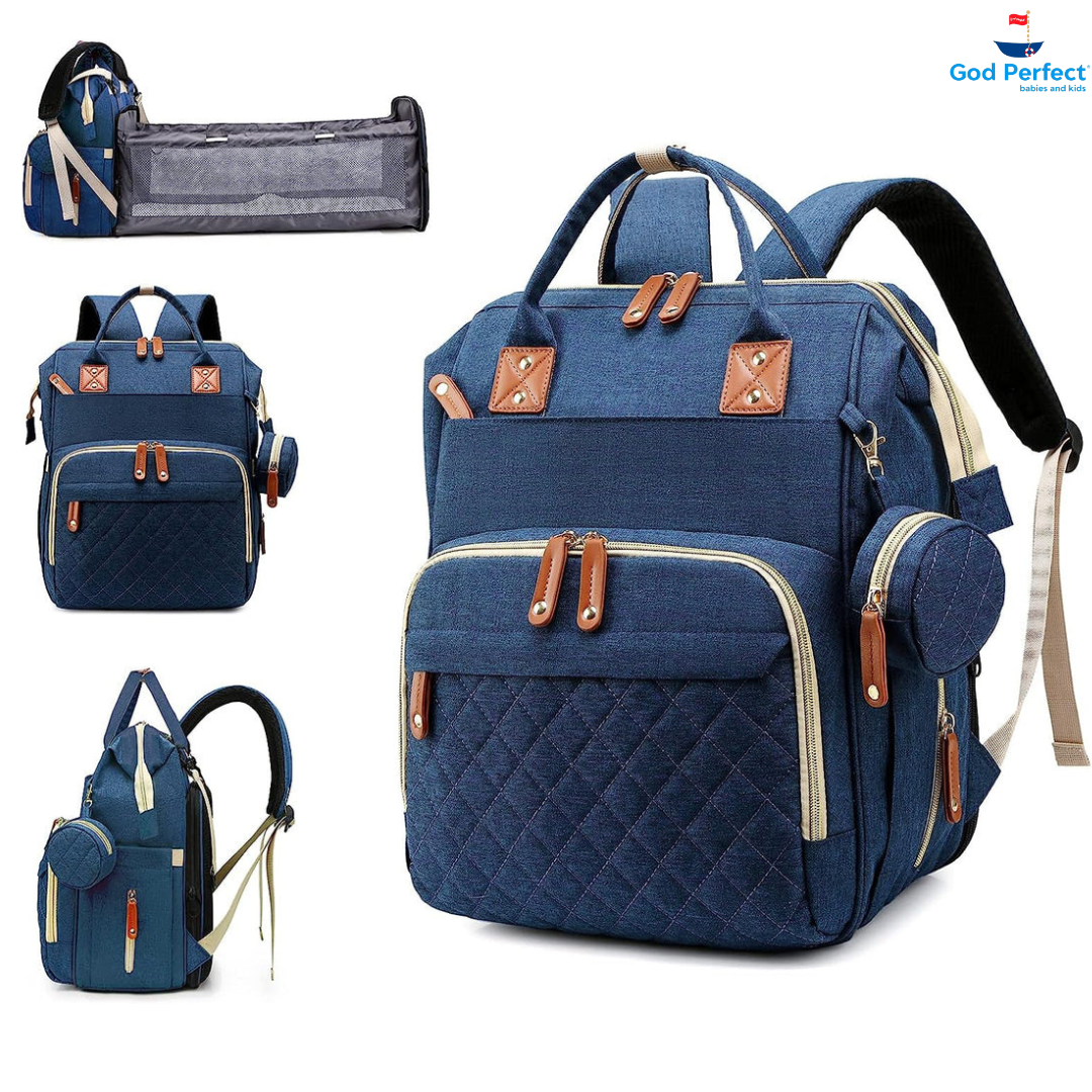 Pañalera Morral Con Cambiador Corral