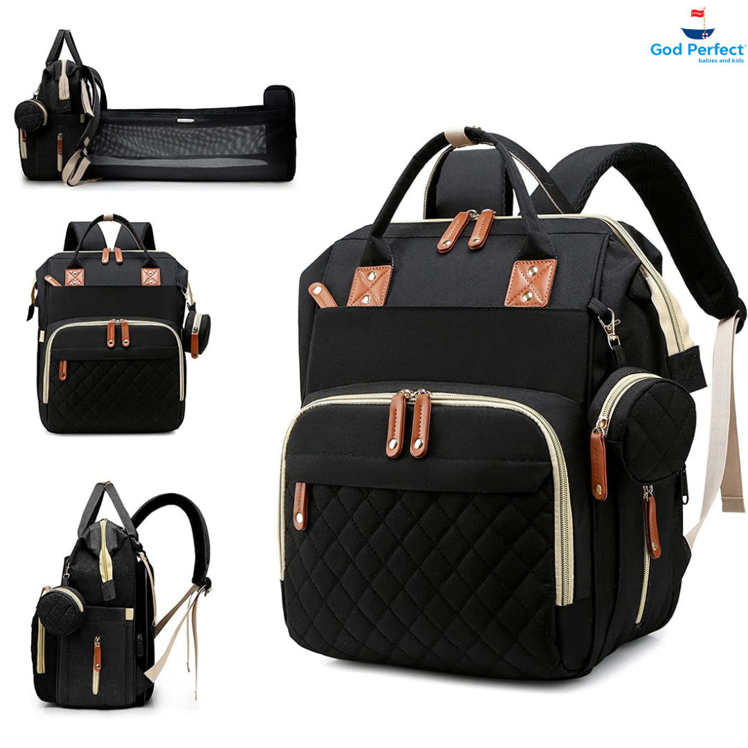 Pañalera Morral Con Cambiador Corral