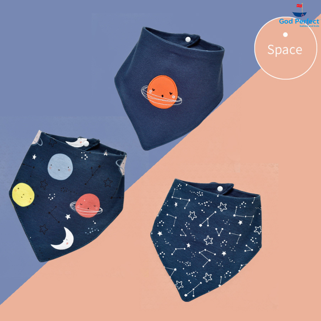 Sets Baberos Tipo Bandana Niño