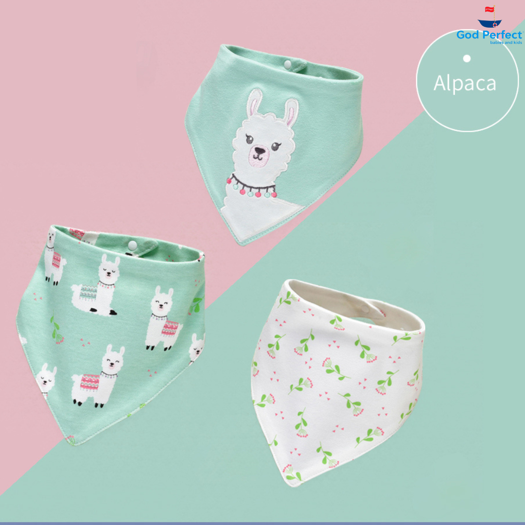 Sets Babero Tipo Bandana Niña