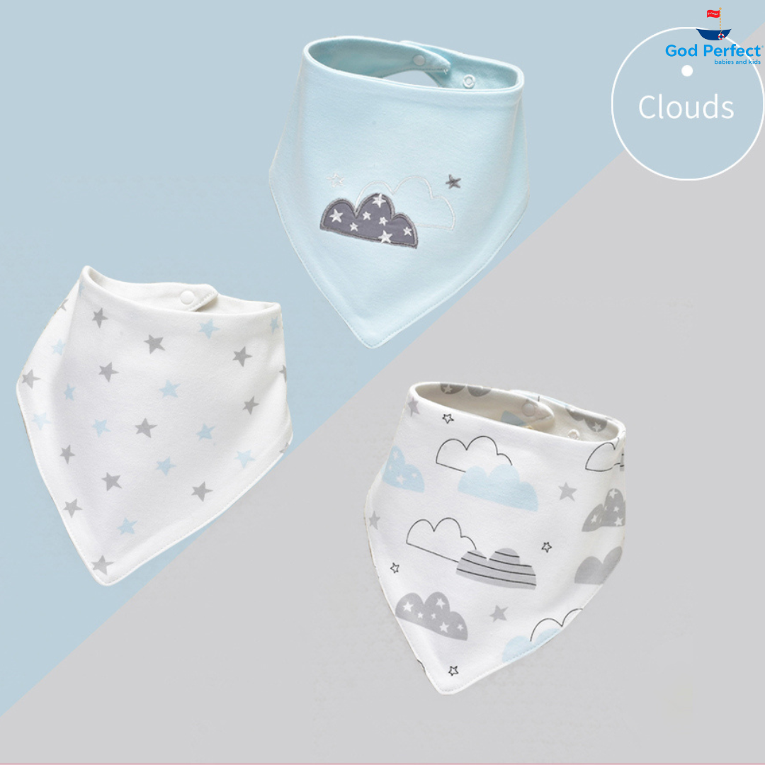 Sets Baberos Tipo Bandana Niño