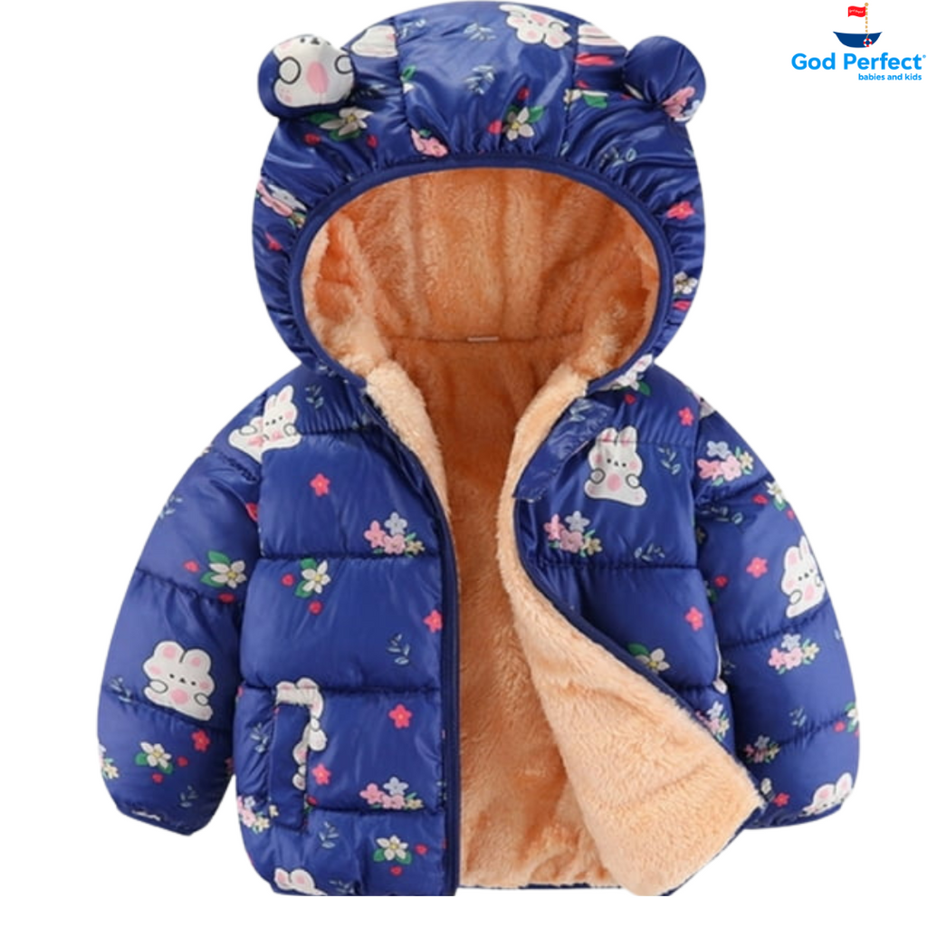 Chaqueta Cruzada Doubleface Para Niños Unisex - Algodón Orgánico Certificado GOTS, Hecha En Portugal