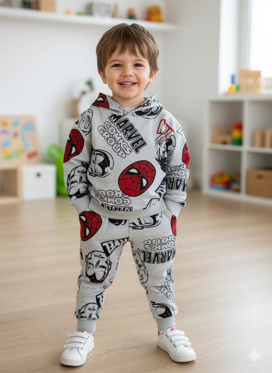 Conjunto Sudadera Importada Spiderman