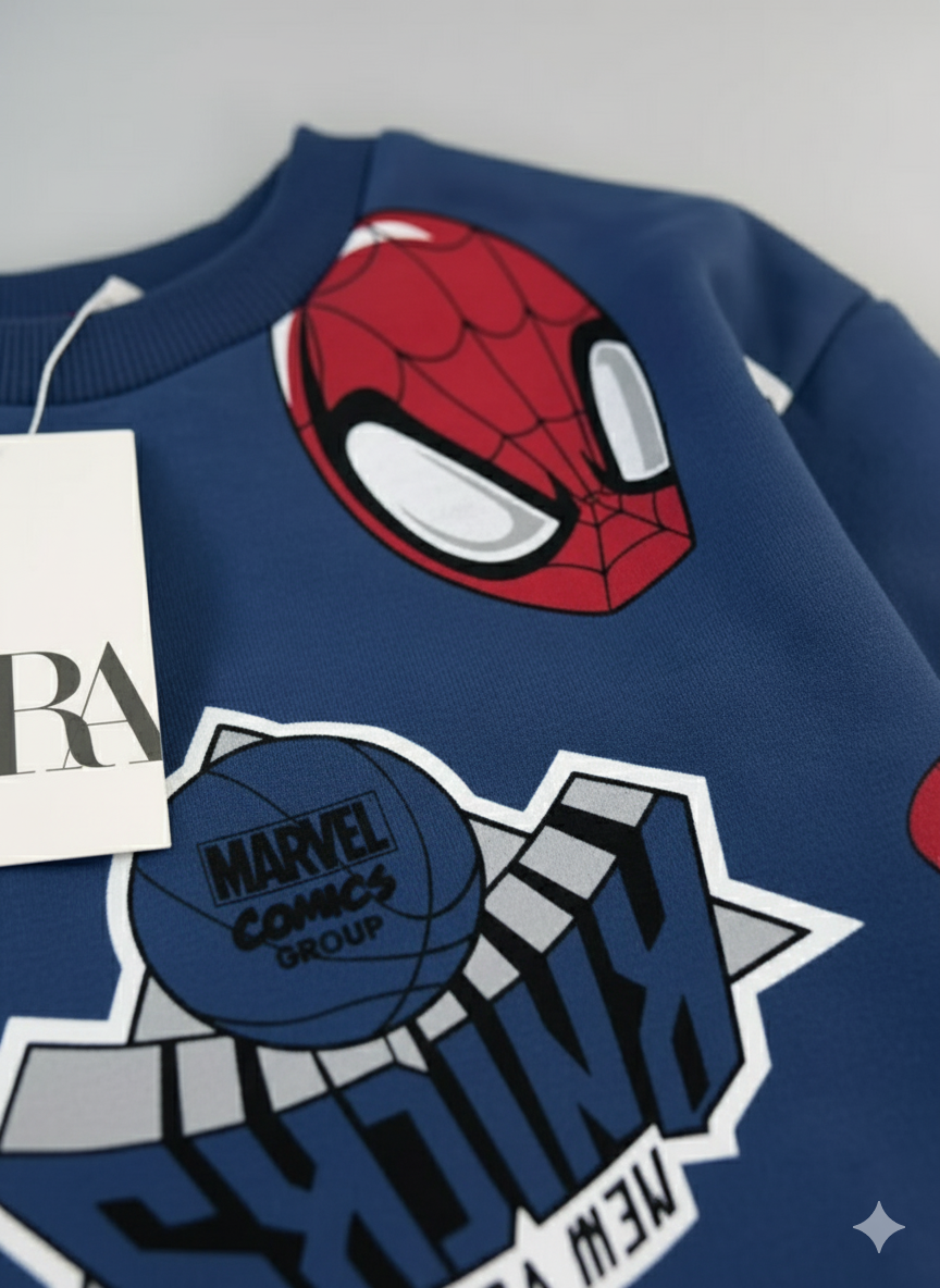 Conjunto Sudadera Importada Spiderman