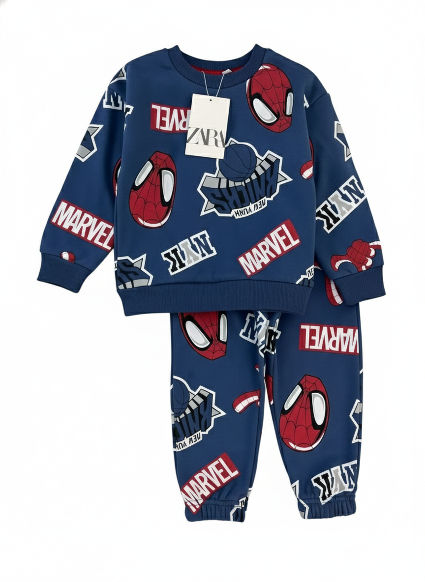 Conjunto Sudadera Importada Spiderman