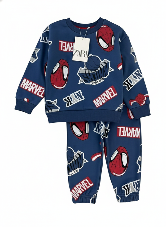 Conjunto Sudadera Importada Spiderman