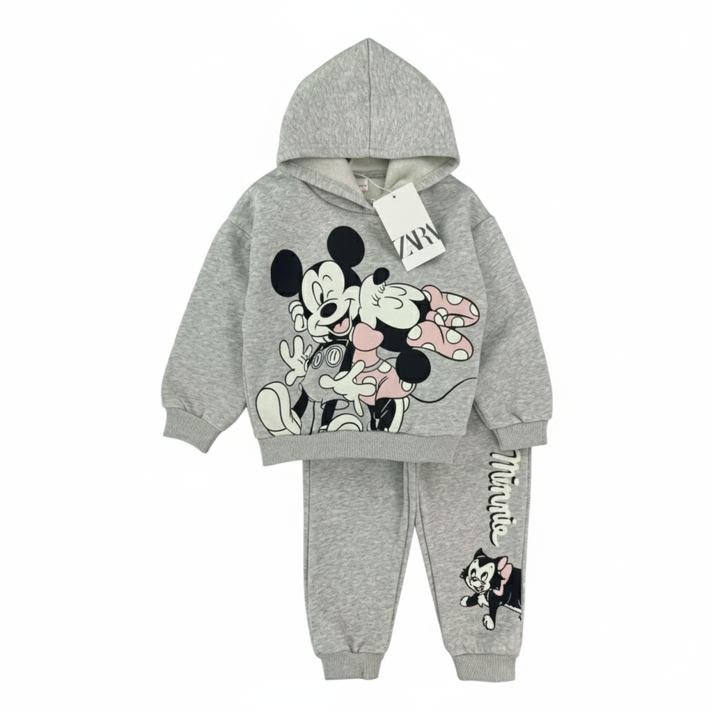 Conjunto Sudadera Importada Miney y Mickey