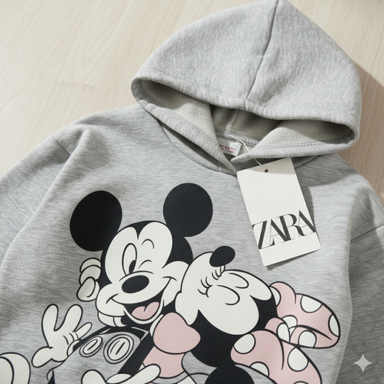 Conjunto Sudadera Importada Miney y Mickey