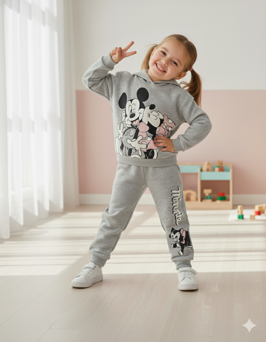 Conjunto Sudadera Importada Miney y Mickey