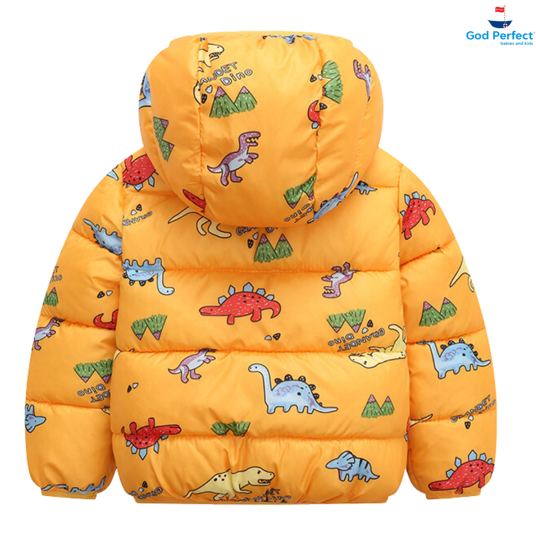 Chaqueta Dinosaurios Impermeable Niño