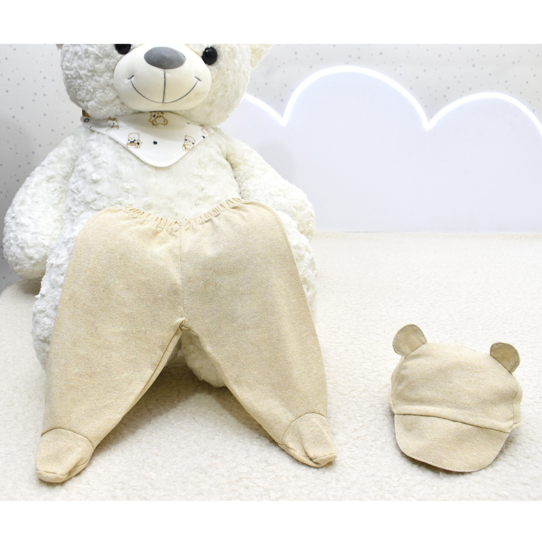 Conjunto Primera Muda Baby Ositos Algodón
