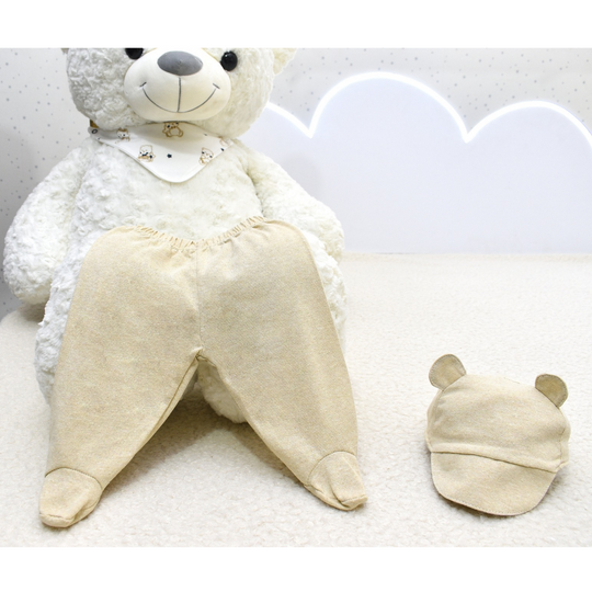Conjunto Primera Muda Baby Ositos Algodón