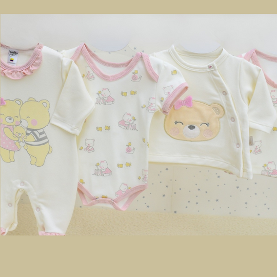 Conjunto Primera Muda Osita Mamá