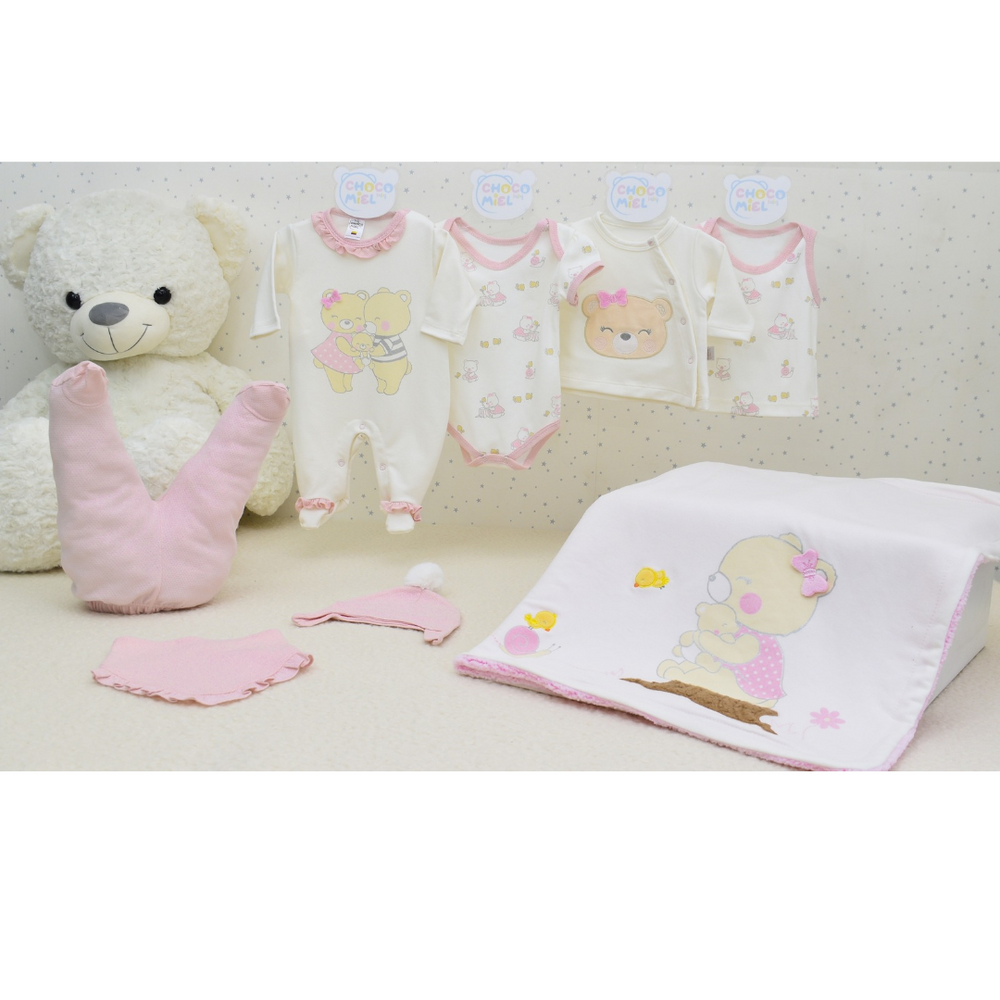 Conjunto Primera Muda Osita Mamá