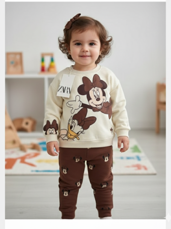 Conjunto Sudadera Importada Minnie