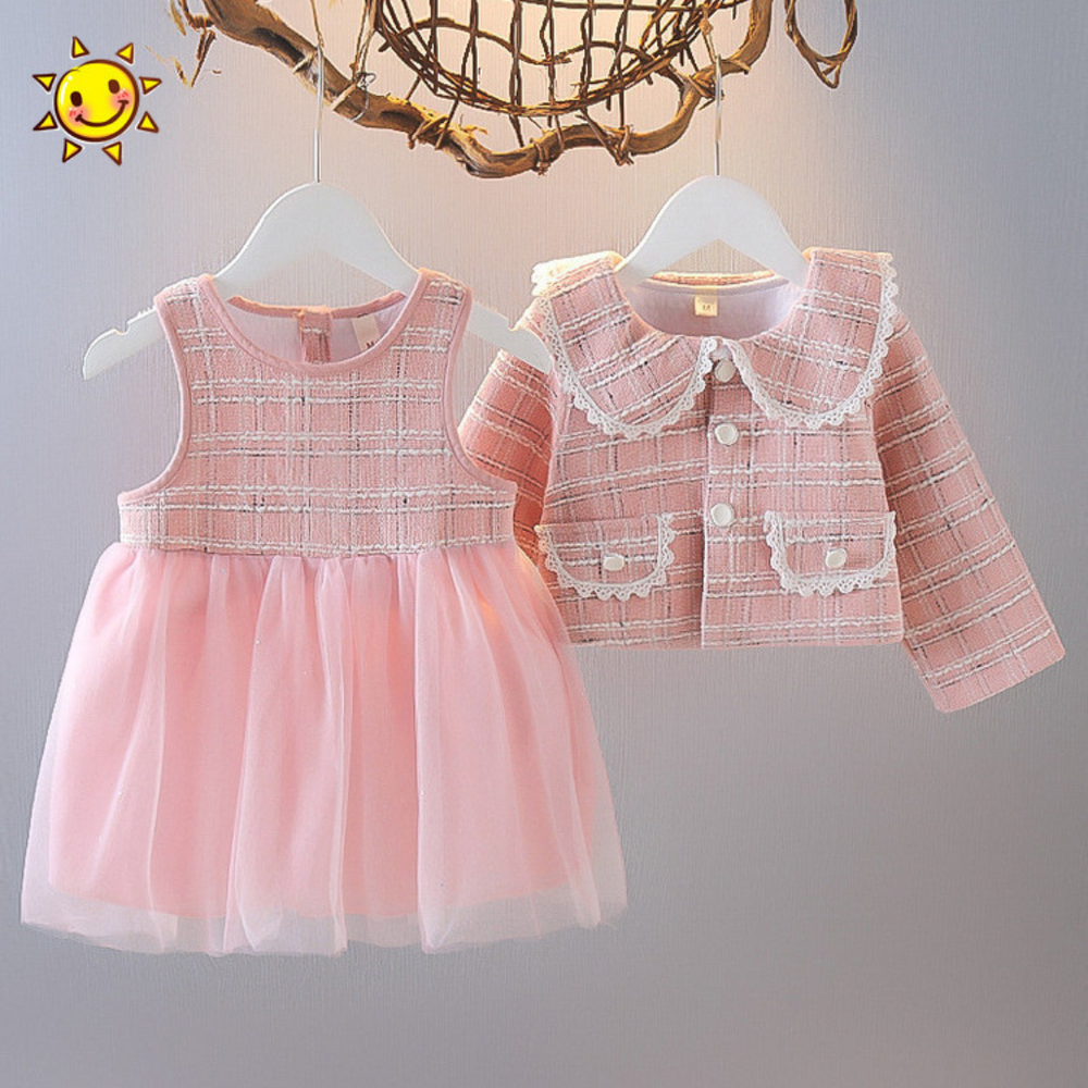 Vestido Elegante Con Abrigo