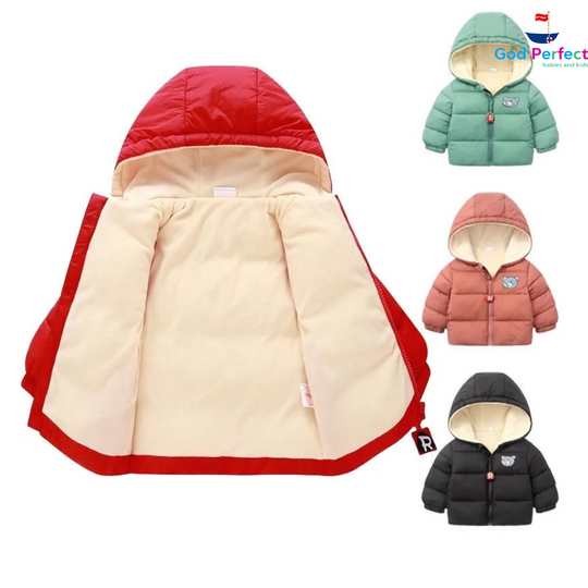 Chaqueta Unicolor Impermeable Niño