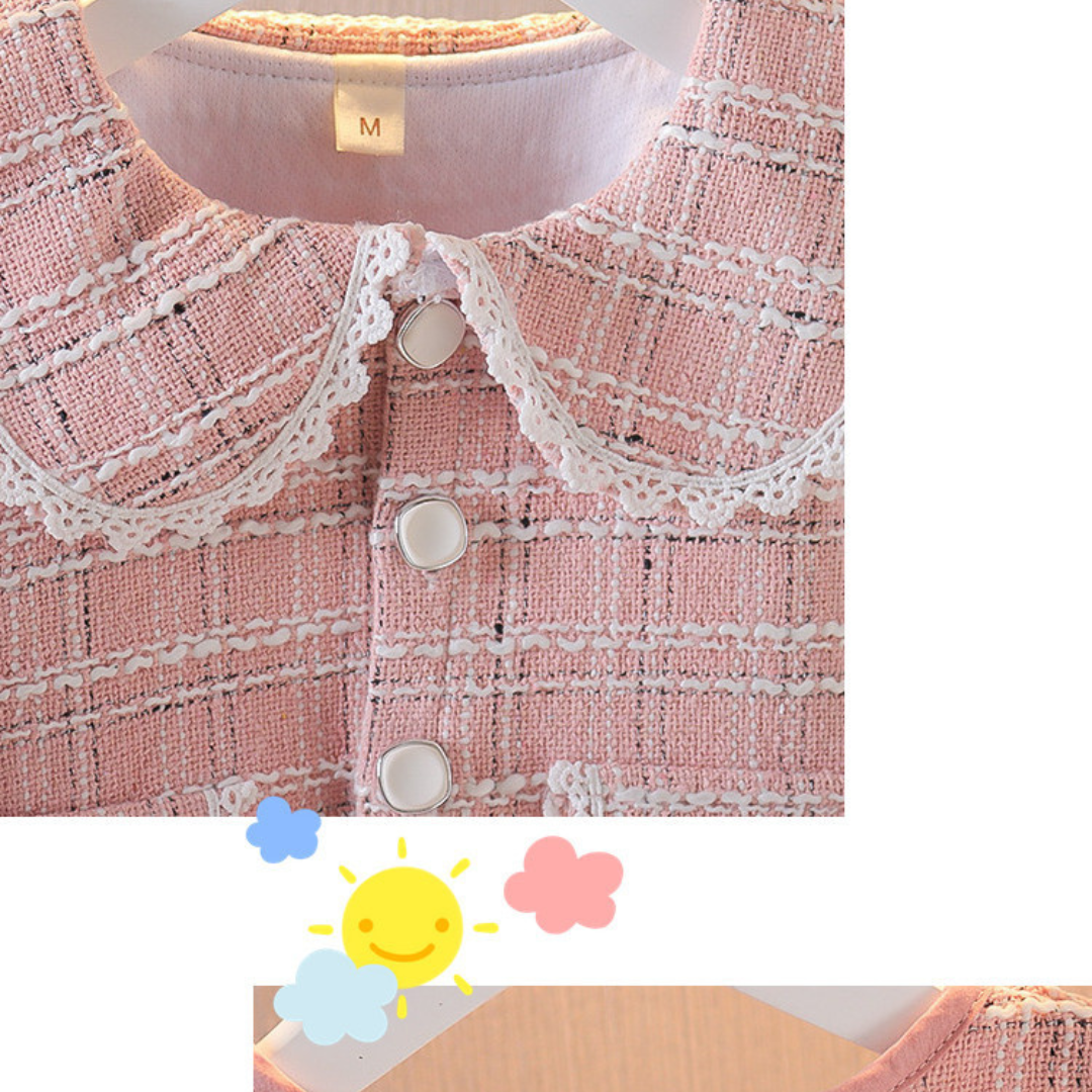 Vestido Elegante Con Abrigo