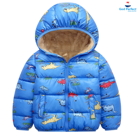 Chaqueta Dinosaurios Impermeable Niño