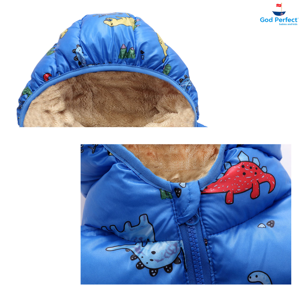 Chaqueta Dinosaurios Impermeable Niño