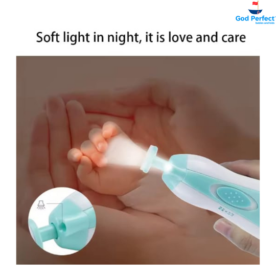 Lima Electrica uñas para Bebé kit