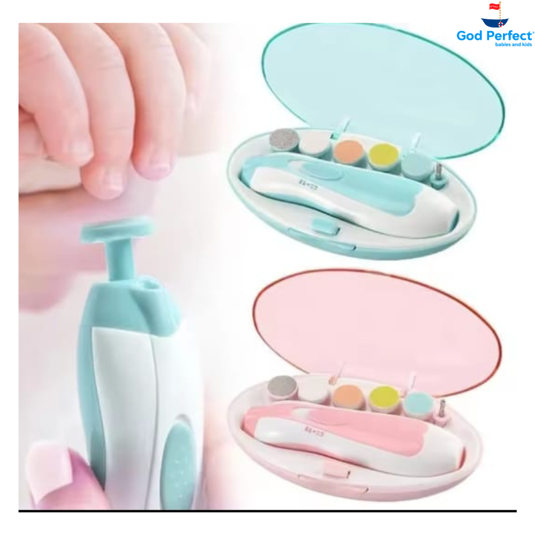 Lima Electrica uñas para Bebé kit