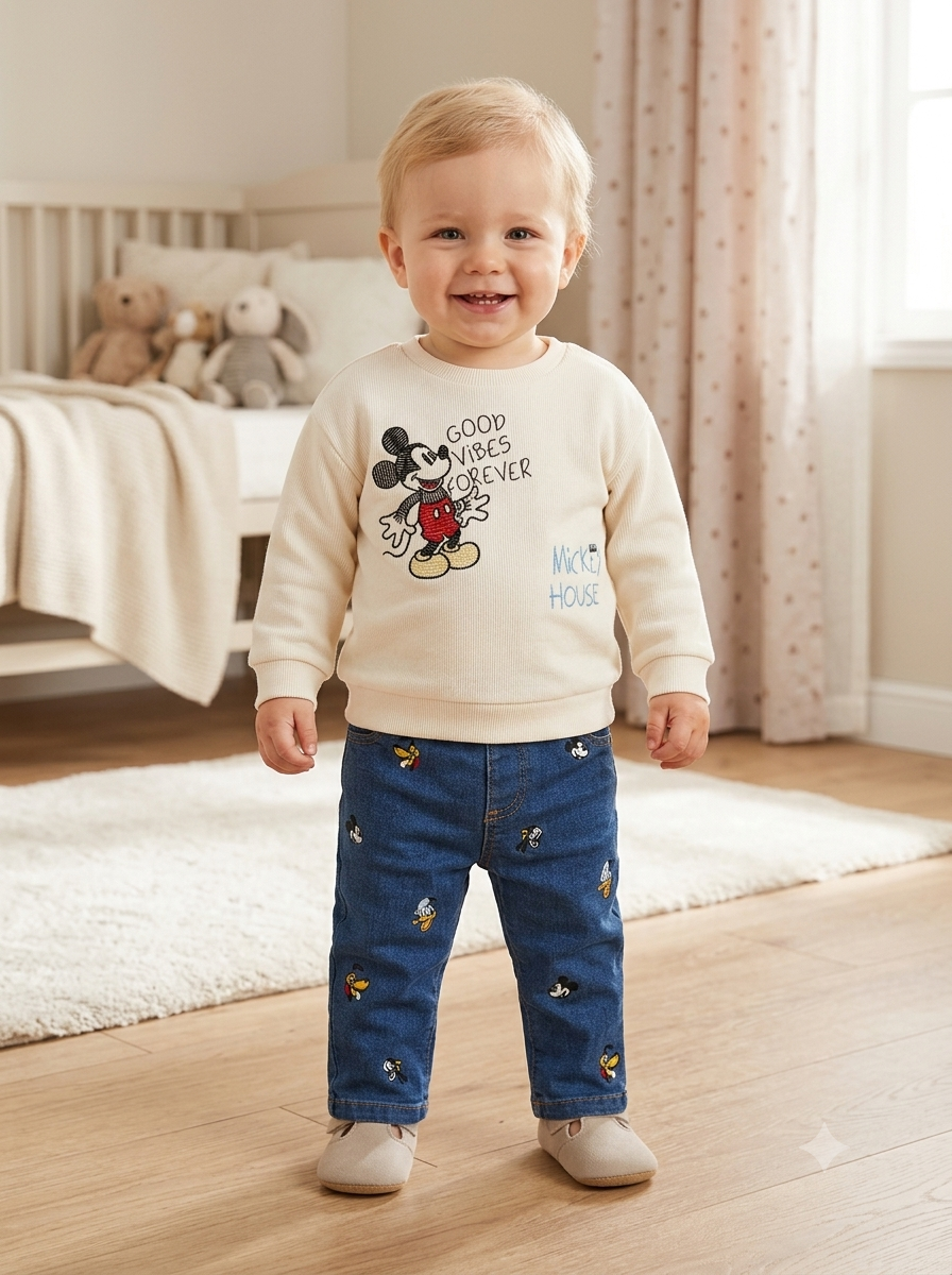 Conjunto Importado para Niño "Mickey Good Vibes"