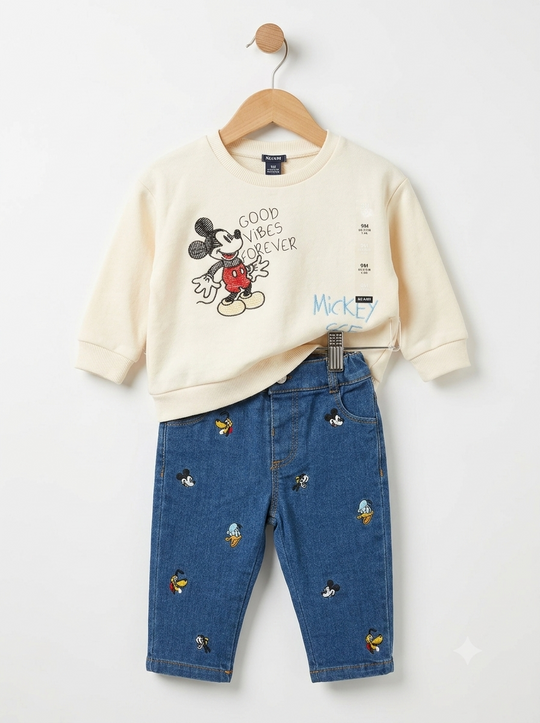 Conjunto Importado para Niño "Mickey Good Vibes"