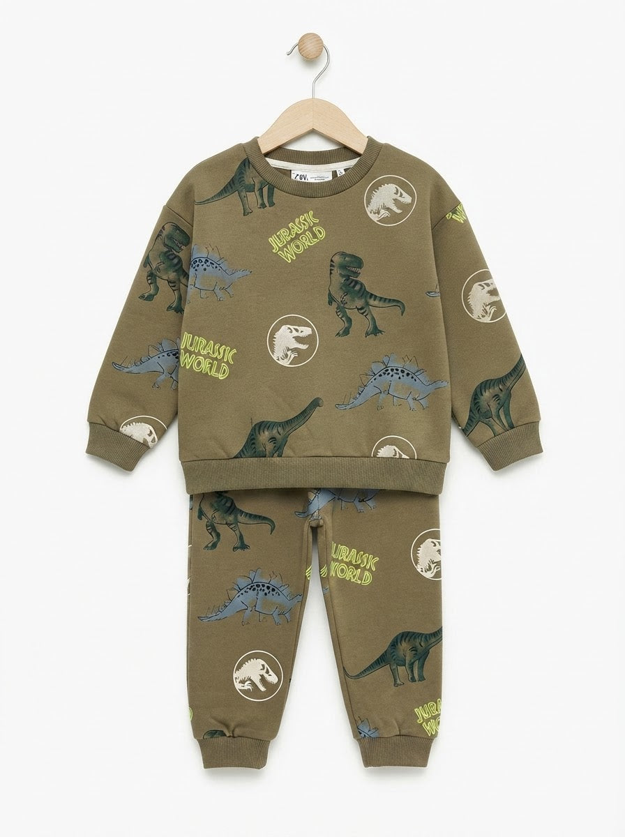 Conjunto Sudadera Importada Premium Jurassic World Dinosaurs