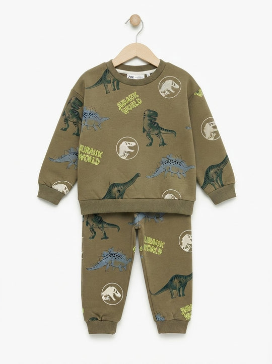 Conjunto Sudadera Importada Premium Jurassic World Dinosaurs