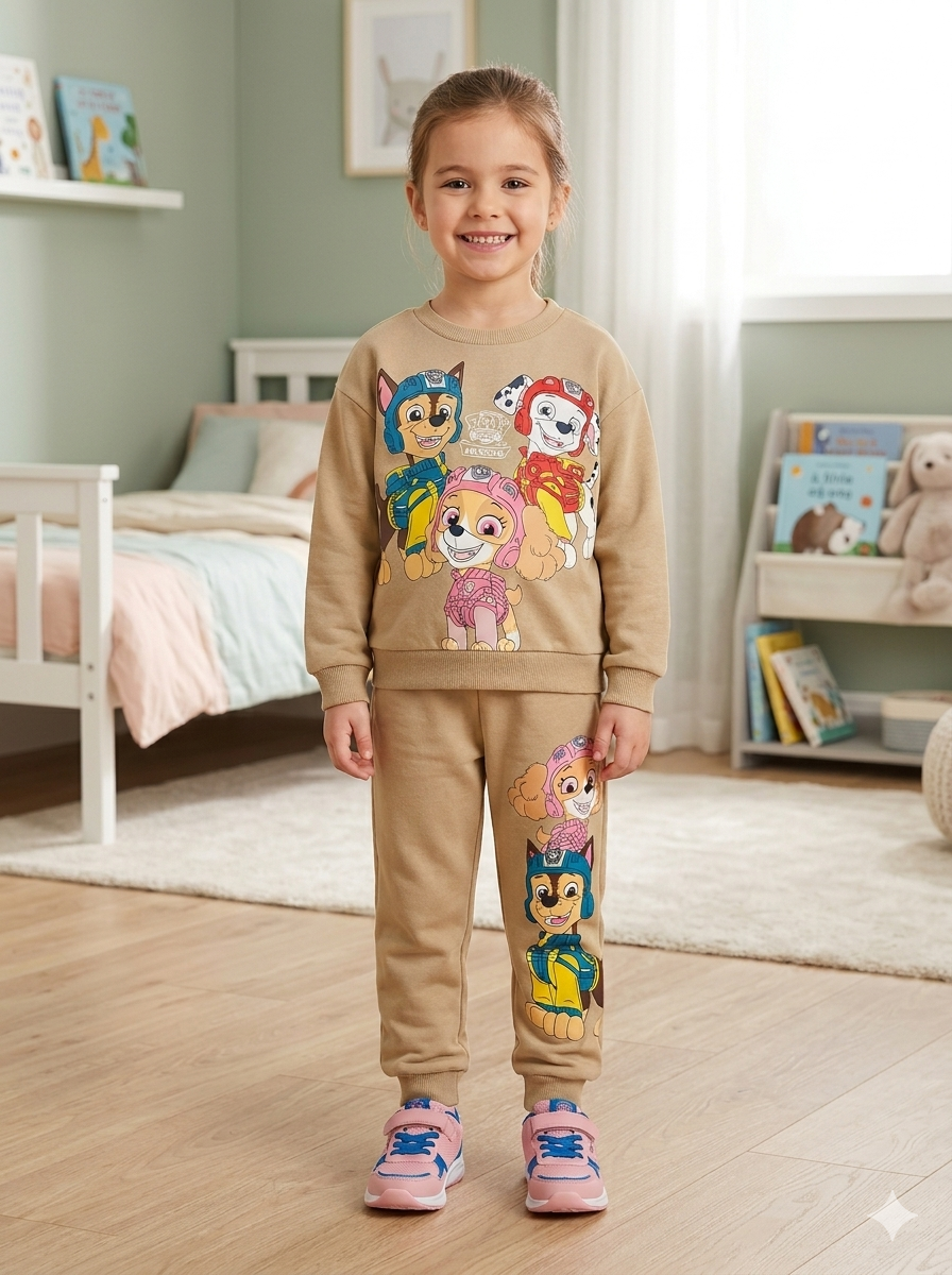 Conjunto Sudadera Niña Importada Paw Patrol