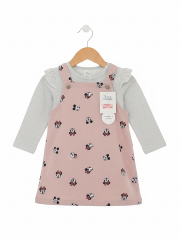 Jardinera Disney Minnie Mouse Rosa Pastel