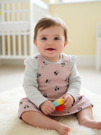 Jardinera Disney Minnie Mouse Rosa Pastel