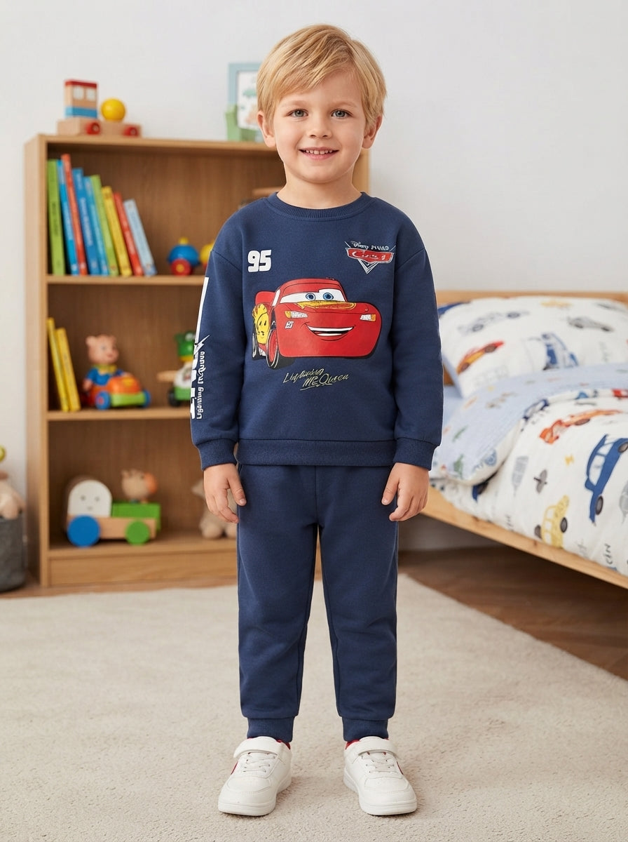 Conjunto Sudadera Importada Premium Lightning McQueen Champion 95