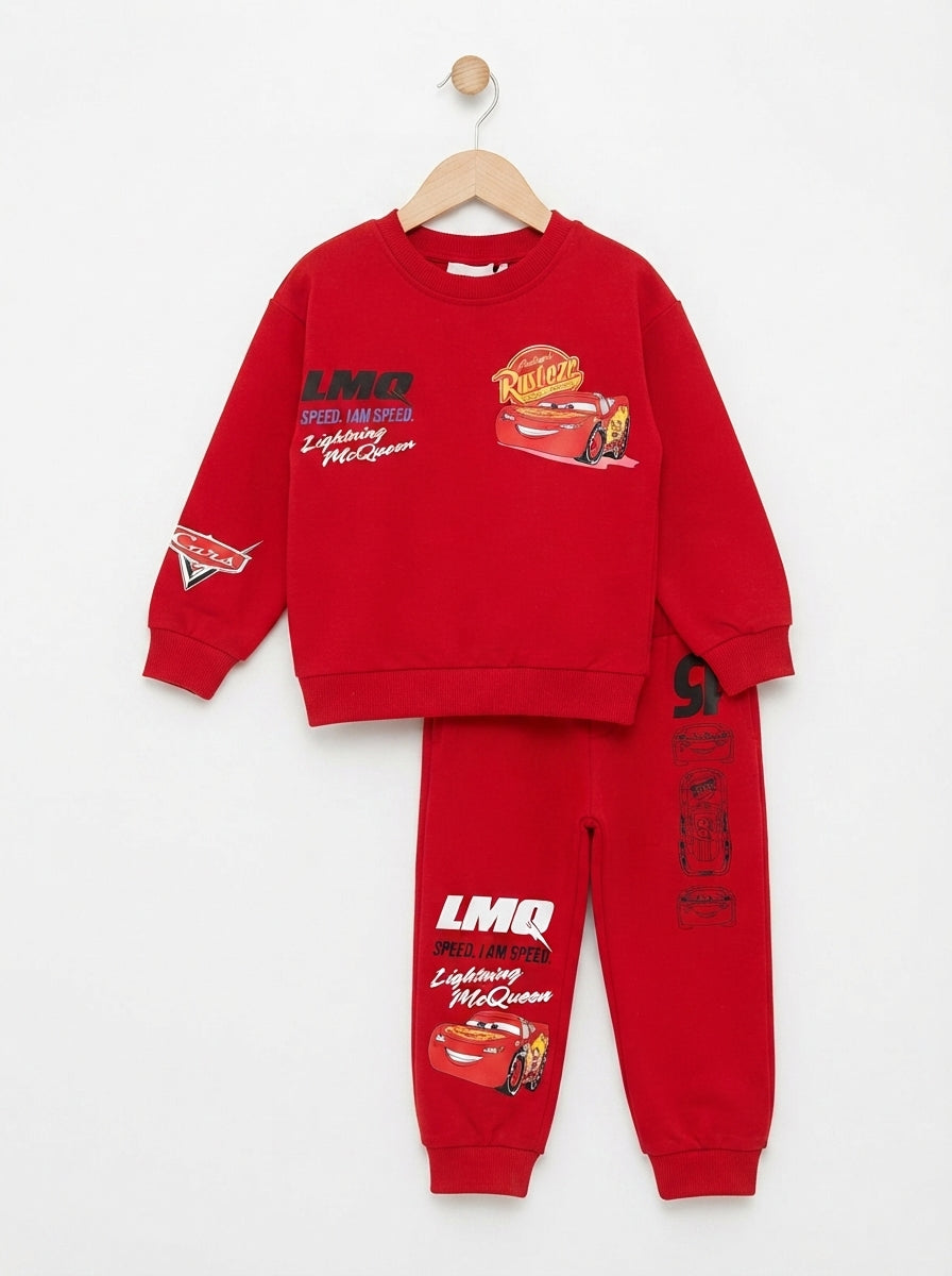 Conjunto Sudadera Importada Premium Lightning McQueen Rust-eze Racing