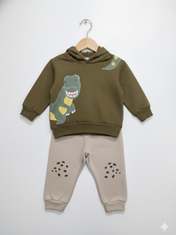 Conjunto sudadera Dinosaurio Rex