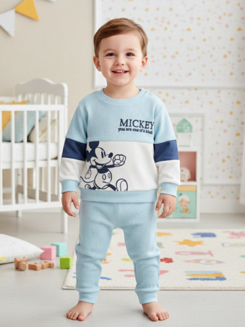 Conjunto Disney Mickey Mouse – Sudadera Bicolor "One of a Kind"