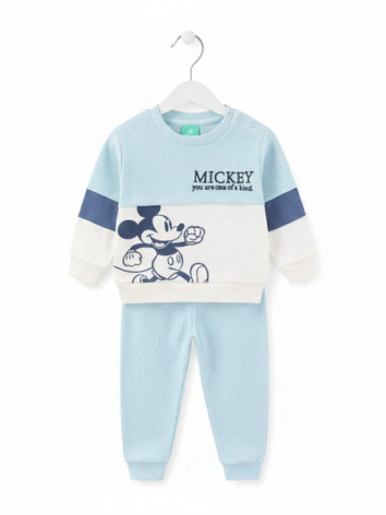 Conjunto Disney Mickey Mouse – Sudadera Bicolor "One of a Kind"
