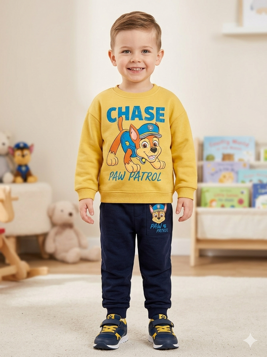 Conjunto Sudadera Importada Premium para Niño Chase Paw Patrol