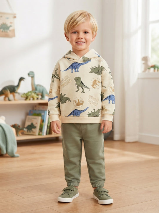 Conjunto Sudadera Importada Premium Jurassic World Jurassic Park