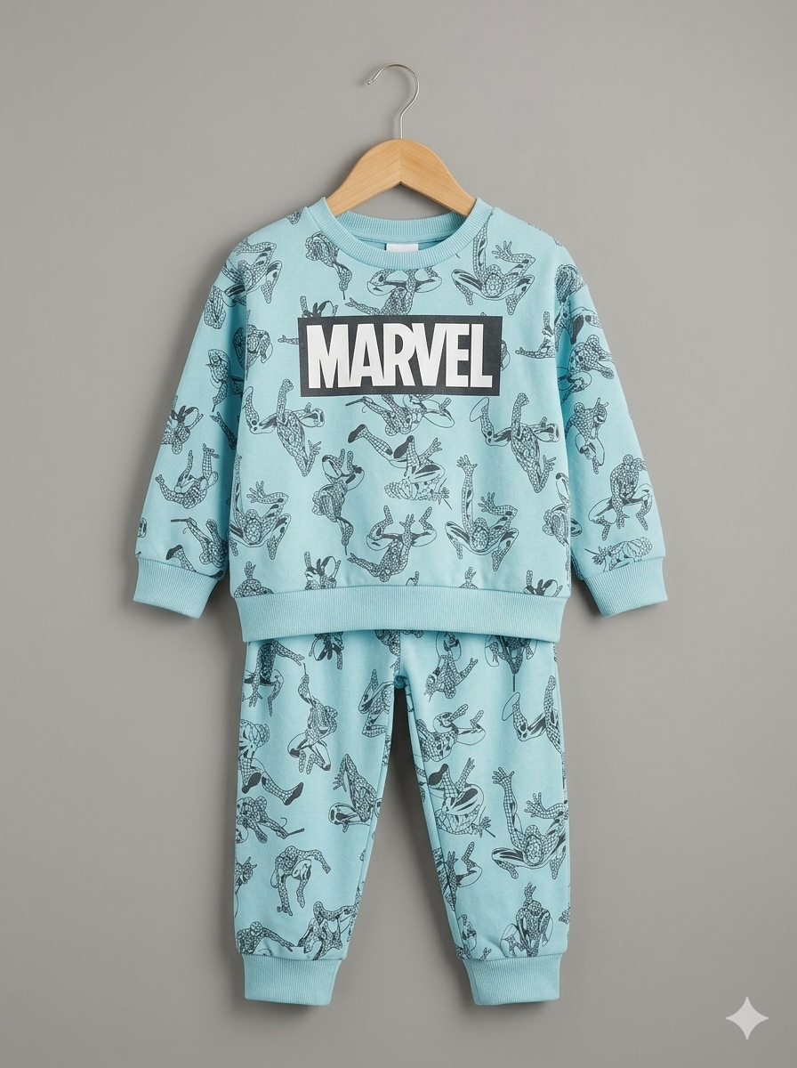 Conjunto Sudadera Importada Premium para Niño Marvel Spiderman
