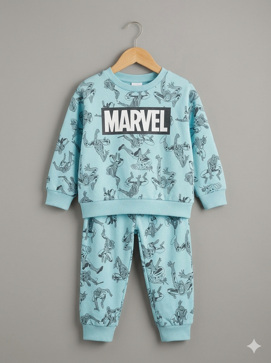 Conjunto Sudadera Importada Premium para Niño Marvel Spiderman