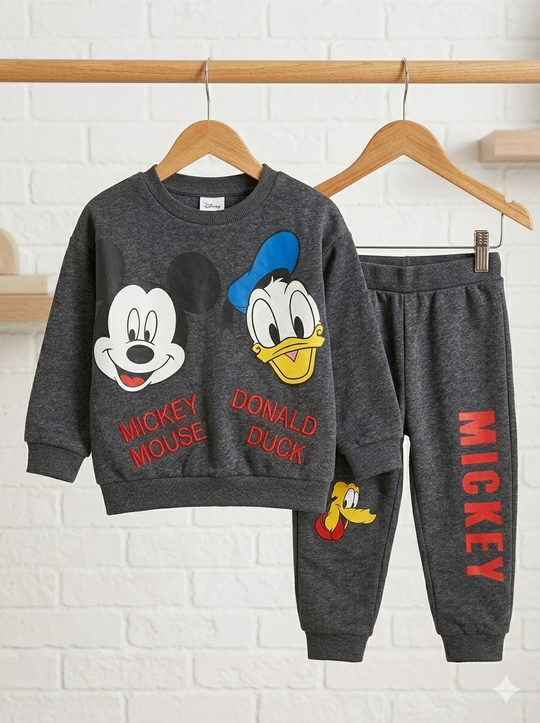 Conjunto Sudadera Importada Disney: Mickey & Donald