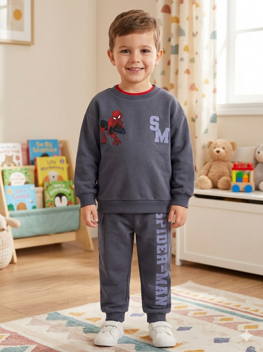 Conjunto Sudadera importado Spider-Man "Varsity Hero"