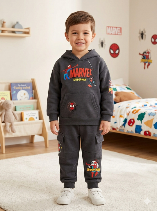 Conjunto Sudadera importado Spider-Man "Hero Mission"