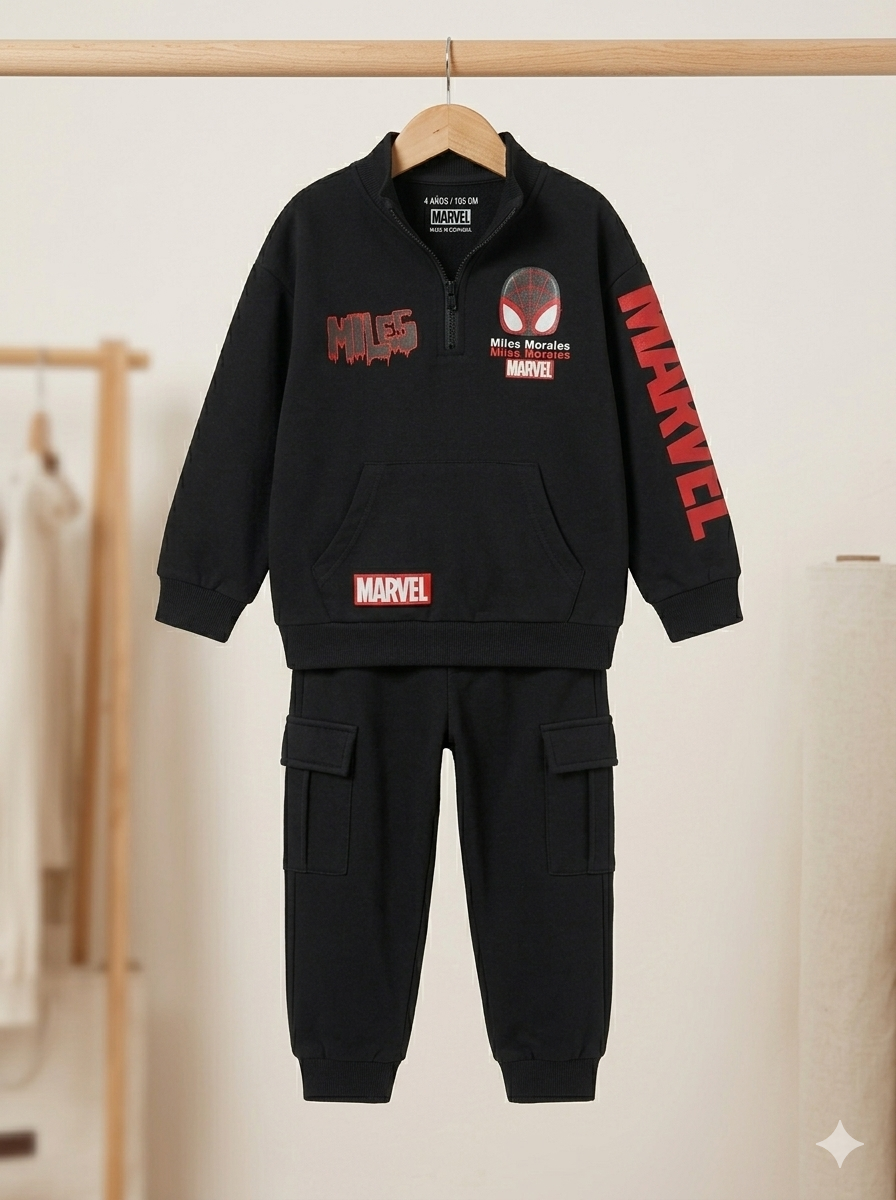 Conjunto Sudadera importado Spider-Man Marvel
