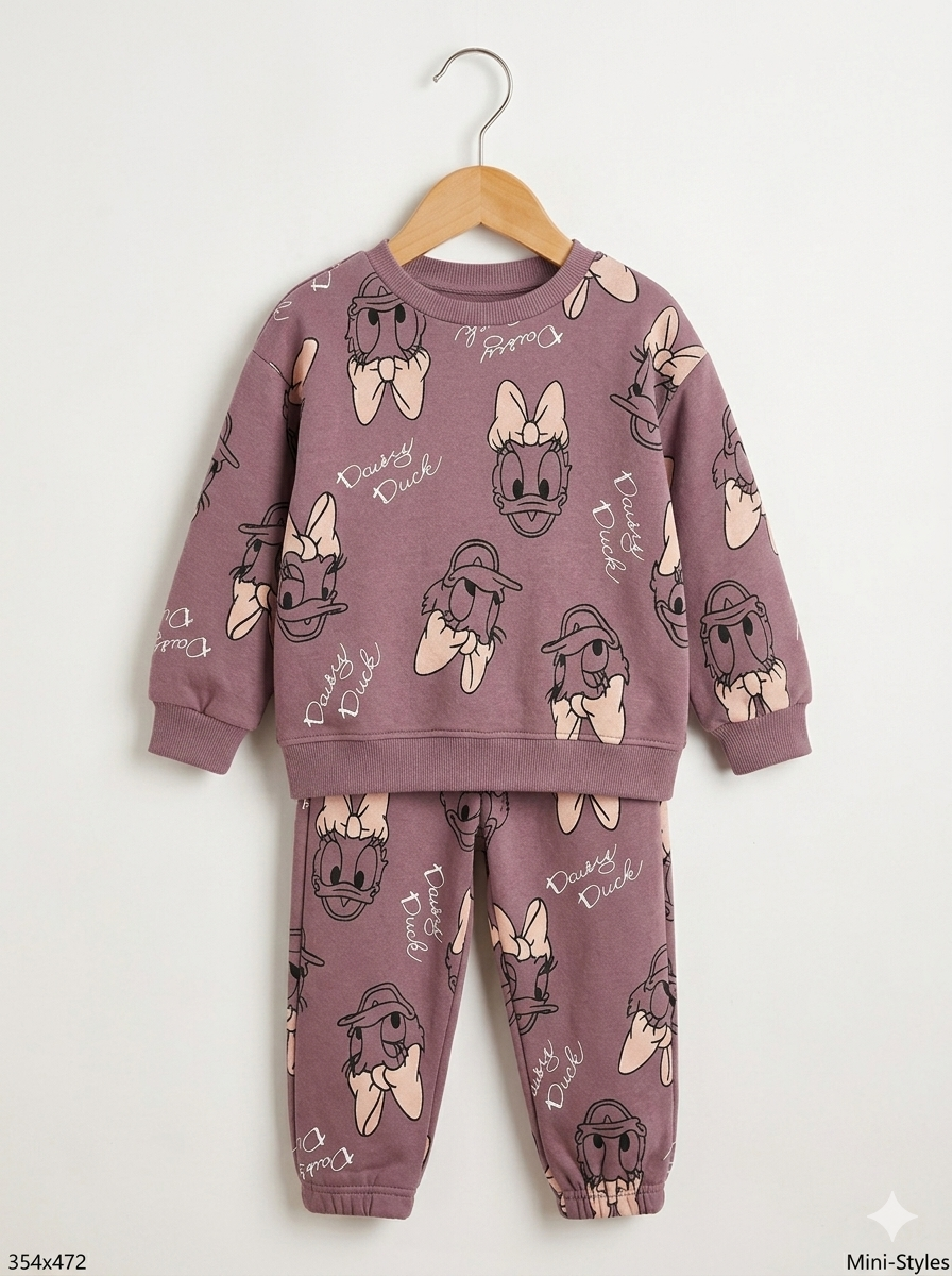 Conjunto Sudadera Niña Importada Daisy Duck
