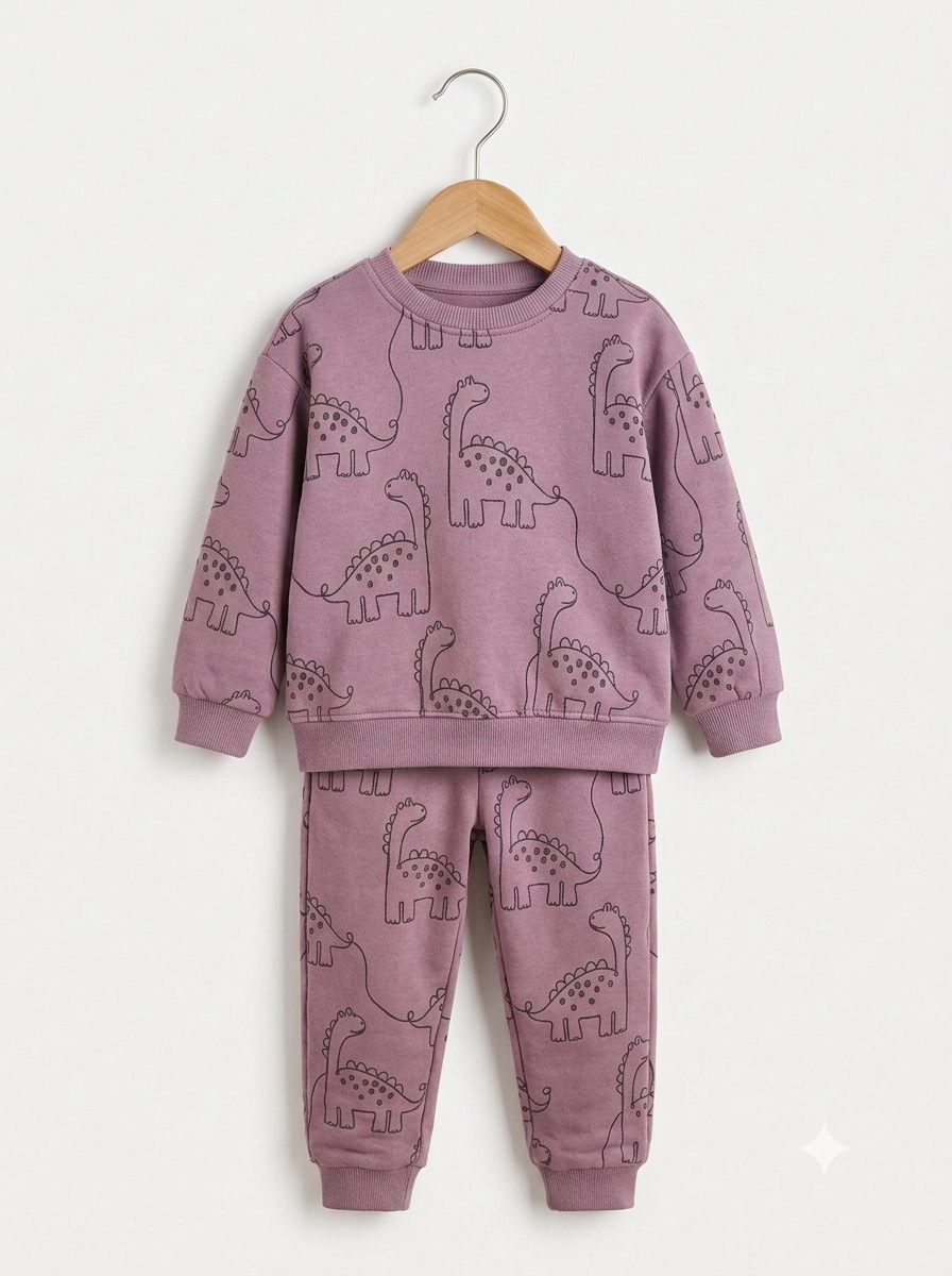 Conjunto Sudadera Importada Premiun para Niña Dino