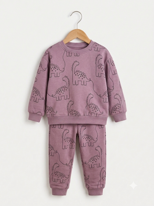 Conjunto Sudadera Importada Premiun para Niña Dino