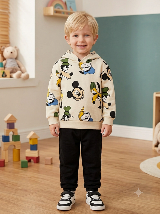 Conjunto Sudadera Importada Premium Niño  Mickey & Amigos
